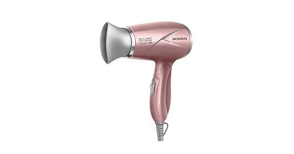 MONDIAL Secador de Cabelos Travel Golden Rose 1200W Bivolt  SC47GR