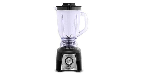 Liquidificador Arno Powermix 700W LQ35 Preto com 4 Lminas Zelkrom Tecnologia Limpa Fcil e Controle de Velocidade Comfort Control 220V