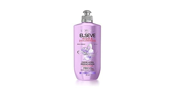LOral Paris Elseve Creme para Pentear Preenchedor Hidra Hialurnico 72 Horas de Frizz Crontrolado 250ml