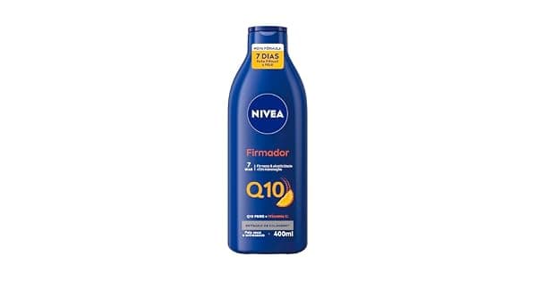 NIVEA Loo Hidratante Firmador Q10  Vitamina C 400ml Hidratao Intensa 48h Pele Firme e Elasticidade Corporal Pele Seca e Extrasseca