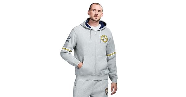 Game 7 Moletom masculino padro x NBA oficialmente licenciado com zper e manga comprida com capuz cinza mesclado