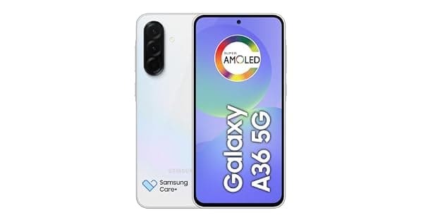 Celular Samsung Galaxy A36 5G 128GB 6GB RAM Cmera 50MP IP67 Super AMOLED 67 Recursos AI Branco