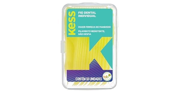 Kess Fio Dental Individual sem sabor 50 unidades
