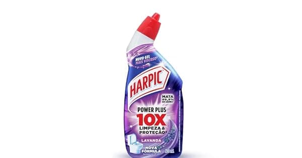 Harpic Power Plus Desinfetante e Desodorizador Sanitrio em Gel Lavanda 500ml