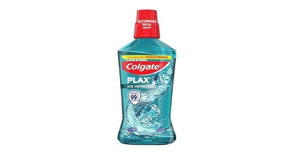 Enxaguante Bucal Colgate Plax Ice Infinity 500ml  Promo Leve 500ml Pague 350ml