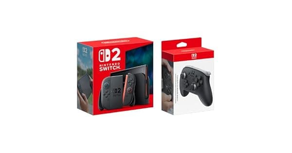 Bundle Console Nintendo Switch 2  Pro Controller