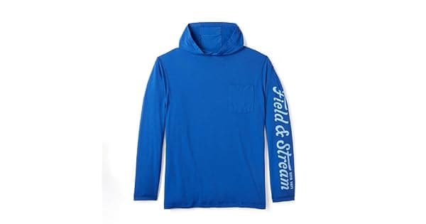 Field  Stream Moletom masculino de manga comprida Drirelease Performance azul royal Royal GG