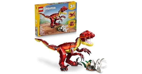 LEGO Creator 3em1 Dinossauro Feroz 31379 283 Peas