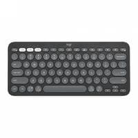 Teclado Sem Fio Logitech, Bluetooth e USB, Pebble Keys 2 K380s, Easy-Switch e Pilha Inclusa, Grafite - 920-011789