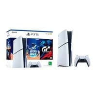 Console Sony PlayStation 5, Com Leitor de Discos, SSD 1TB, Controle Sem Fio DualSense + 2 Jogos