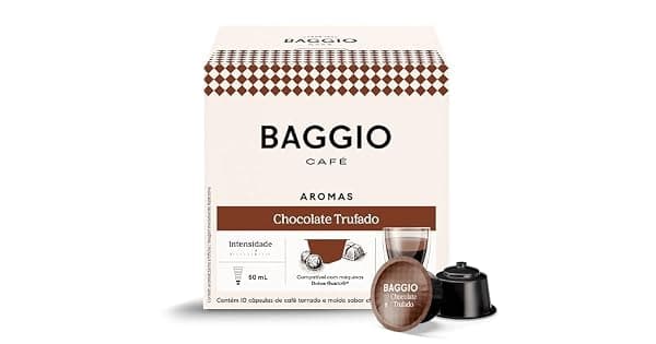 Baggio Caf Cpsulas De Caf Aroma Chocolate Trufado Compatvel Com Mquinas Dolce Gusto Contm 10 Cpsulas