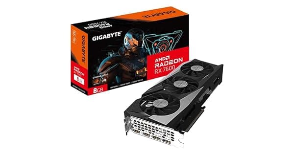 Placa de Video Gigabyte RX 7600 Gaming OC 8gb GDDR6 GVR76GAMINGOC8GD